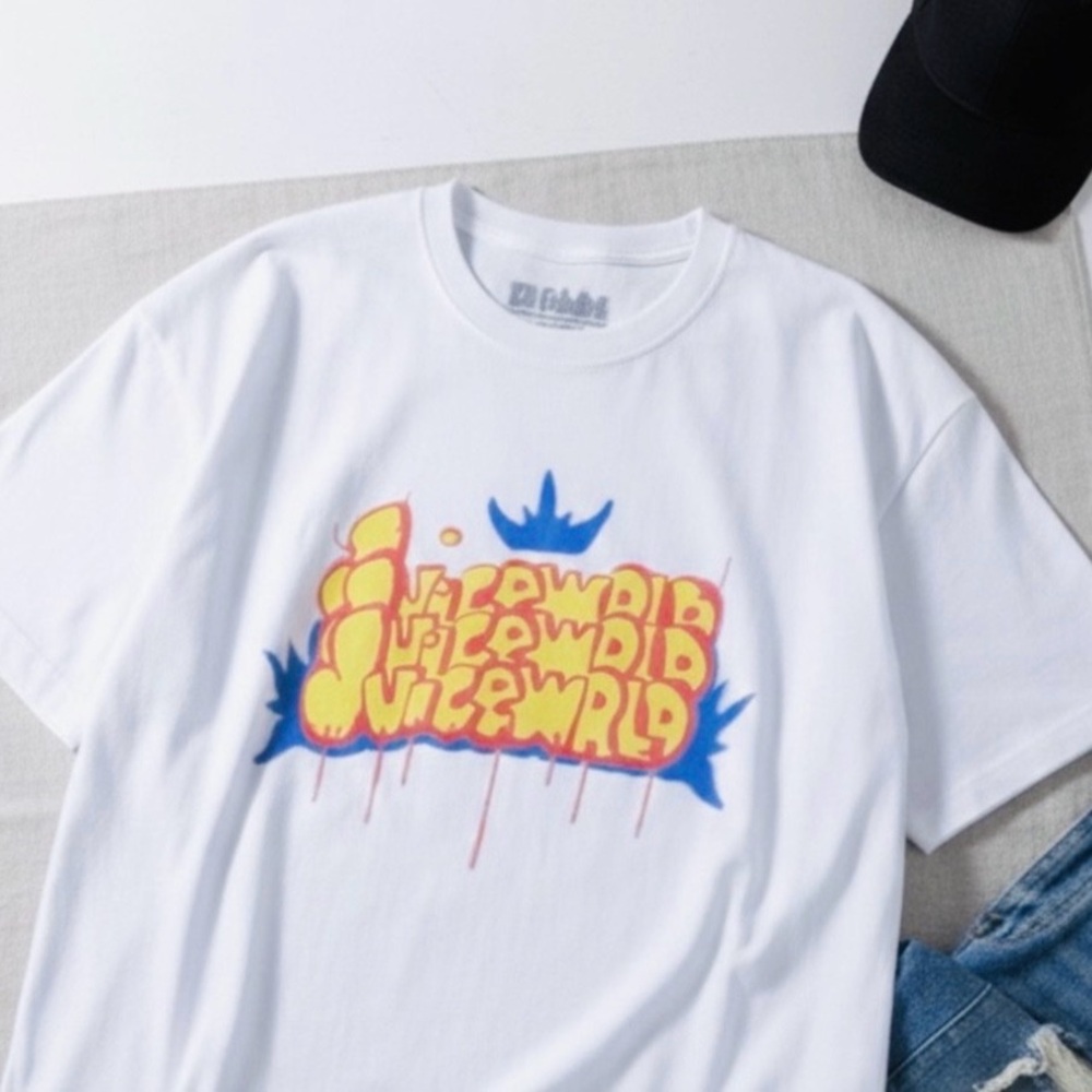 Juice WRLD x Kodone Fighting Demons 999 Club Graphic Tee Black Size XL
